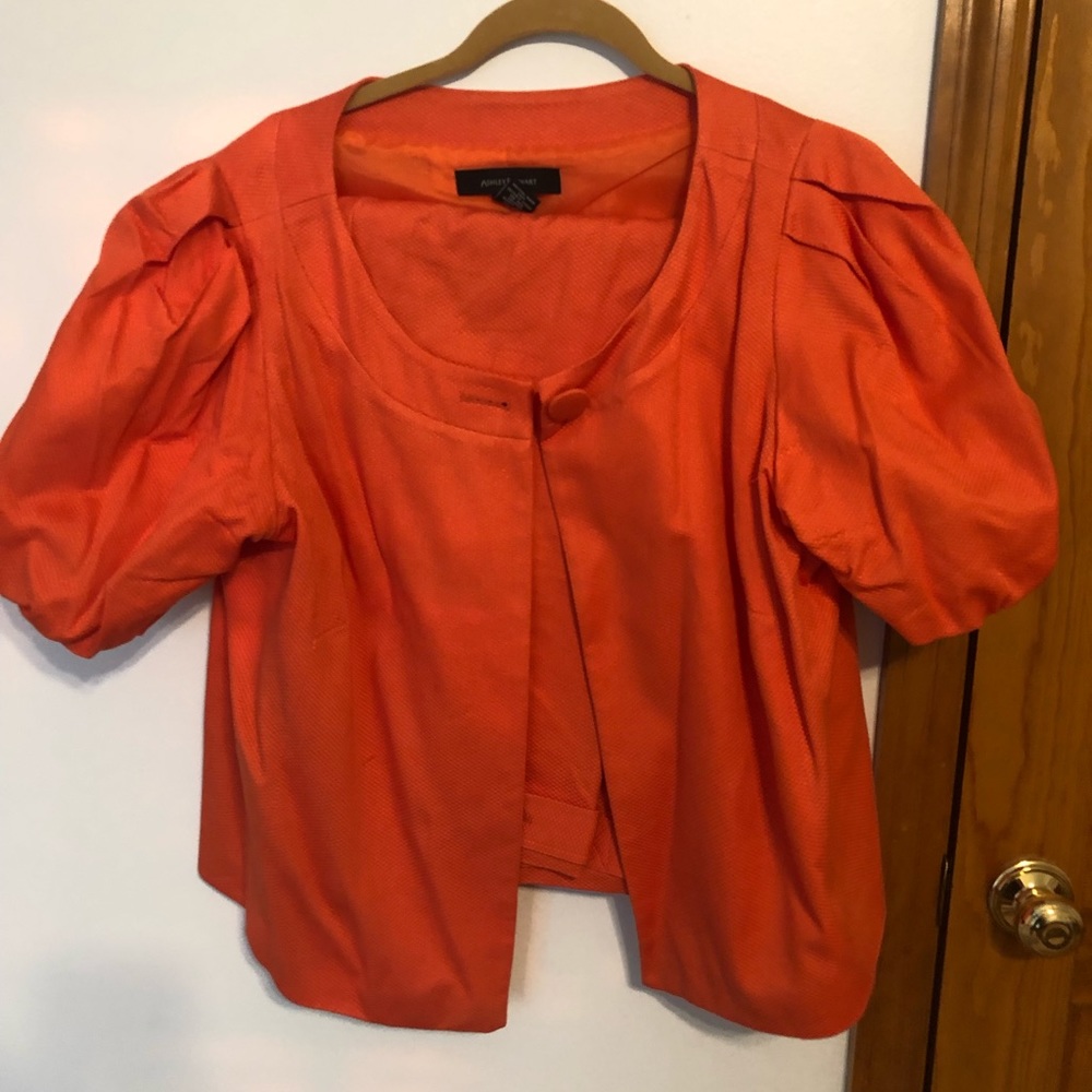 Ashley Stewart Orange Summer Suit Set